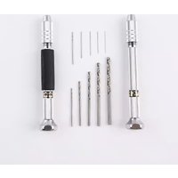 Tamiya 74050 74112 Fine Pin Vise D-R 0.1-3.2mm Hand Drill Bit Set Scale Military Model Kit Anime SciFi DIY Doll Building Tool