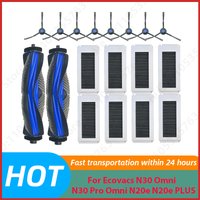 For Ecovacs N30 Omni N30 Pro Omni N20e N20e PLUS Robot Vacuum Cleaning Tools Main Side Brush Filter Accessories