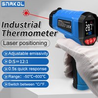 Infrared Non-Contact Digital Thermometer Handheld High-Precision Temperature Sernsor Industrial Kitchen Pyrometer Gun
