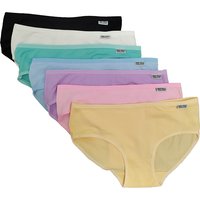 7Pcs Panties for Woman Cotton Underwear Sexy Briefs Breathable Soft Lingerie Female Briefs Girls Cute Solid Color Underpants Hot