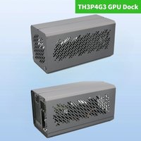 TH3P4G3 Thunderbolt-3/4 GPU Dock Aluminum Case Metal Frame Housing BOX External Graphic Cards for ATX SFX FLEX (1U) Power Supply