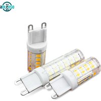 2-10pcs Mini G9 LED Bulb 3W 7W 9W Ampoule Led Lamp AC 220V Corn Lights Replace Halogen Spotlight Chandelier Halogen Lamp