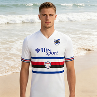 2026 New Arrival Italian Style UC Sampdoria Hot Football Jersey Athletic Leisure T-Shirt Adult KIDs Unisex Y2K Family Kids Tees