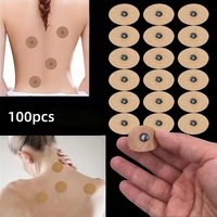 100pcs magnetic patches, 600 gauss, for massage and body care.