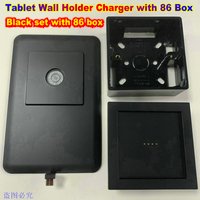 Magnet Wall Mounted Wireless Tablet Charger Magnetic Tablet Stand Holder Smart Home Control Panel for Tablet iPad Type-C USB C