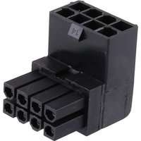 T8WC Mainboard CPU 8Pin Power Adapter 90 Degree Converter 8Pins Female To Male 90 Degree Angled Power Adapter
