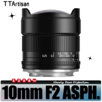 TTArtisan 10mm F2 APS-C Standard Prime Camera Lens for Humanities Photography Sony E Fujifilm XF Nikon Z Canon EOS R M43 Mount