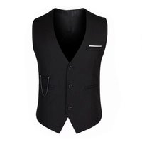 7XL haute qualité robe gilets pour hommes coupe ajustée hommes costume Gilet Homme Gilet Homme décontracté sans manches formelle veste d'affaires