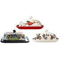 Cheese Butter Keeper Butter Dish with Lid for Fridge Buffet Countertop