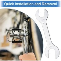 AliExpress NONE 1PC Universal for Bicycle&Scooter Repair–Silver Alloy Maintenance Kit Bike Headset Wrench Tool–30/32/36/40mm Multi-Size Spanner