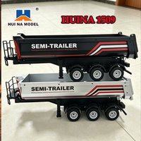 Original Parts Semi Trailer 1509 for Huina 1501 770S Truck Accessories Extra Parts Gray and Black Color In Stcok