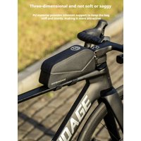 AliExpress OFFBONDAGE Bicycle Bag PU Rainproof Cycling Top Front Tube Frame Bag Large Capacity MTB Road Bicycle Pannier Bike Accessories