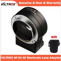 VILTROX NF-E1 Autofocus Electronic Lens Adapter for Nikon F-mount Lens to Sony E-mount Camera NEX A9 A7III A7RIII A7RII A7II