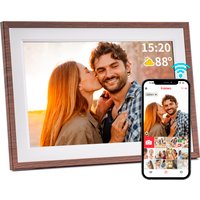 Frameo 10.1 Inch Digital Picture Frame,WiFi Electronic Frame,1280 * 800IPS HD Cloud Smart Digital Photo Frame,32GB Storage, Wall