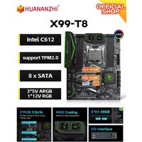 HUANANZHI X99-T8 LGA 2011-3 Motherboard DDR3 ATX ARGB Support TPM2.0