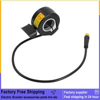 Electric Scooter 130X Thumb Throttle 24V/36V/48V/60V/72V 3 Pin Waterproof WP Speed Connector E-Bike Repairs Replacement Parts