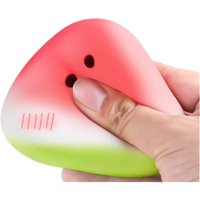 Cute Watermelon Squishy Fidget Adult Slow Rebound Decompression Toy Anti-Stress Slow Rising Fruit Soft Stress Relief Squeeze Toy