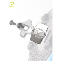 AliExpress rrskit RRSkit Stainless Steel Mountain Bike Cleat Reinforcement Spacer For Shimano Mountain Bike Clipless Pedal Cleat Repair Kit