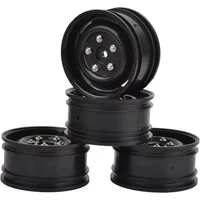 4PCS 1.9'' Plastic Wheel Rims for Axial SCX10 Tamiya CC01 D90 PAJERO Trxs TRX4 1:10 RC Rock Crawler
