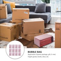 12Pcs Bubble Mailers Padded Envelopes Waterproof Eco Friendly Lightweight Protective Shipping Bags for Phones Jewelry Cosmetics