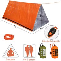 2-Personen-Notfallzelt Casa De, wasserdicht, für Camping, Reisen, Pergola, Familienkampagne, Haus, Touristenzelte, coole Ausrüstung, Mantel