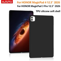 Soft Case For HONOR MagicPad4 Magic Pad 4 12.3" 2026 MagicPad3 Pro 12.3 Tablet Protective Cover TPU Silicone Shell Back Cover