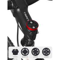 AliExpress riderace RIDERACE Bicycle Computer Holder For Garmin GPS Speedometer Aluminum Alloy MTB Bike Stopwatch Stem Top Cap Mount Bracket Support