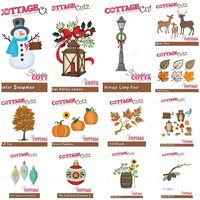 Santa & Reindeer Vintage Holiday Lantern Sleigh Snowman Angel Metal Cutting Die DIY Scrapbooking Paper Making Cuts Crafts