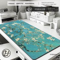 Van Gogh Oil Painting Mouse Pad Gaming XL Home Mousepad XXL Mouse Mat Office Natural Rubber Soft Gaming laptop Desktop Mouse Pad