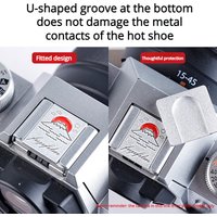 Camera Hot Shoe Cover For Fujifilm XT5 XPro3 XM5 XPro2 X100V X100F Canon R50V R5 Sony A6400 Nikon ZF Z52 Lumix S9 Protector Cap