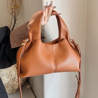 2026 Stylish Designer French Cloud Bag Niche Genuine Leather High-End Crossbody Dumpling Bag Versatile Handbag Shoulder Bag