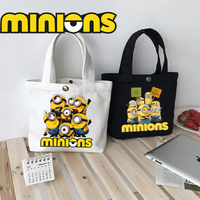 Cute Cartoon Minionses New Anime Character Handbags Despicable Me Students Back To School Outdoor Fashion Birthday Party Gifts