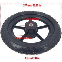 12 inch wheels 12 1/2x2 1/4 upgraded thickened children's bicycle balance bike accessories