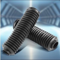 1 Pair Black Motorcycle Front Fork Tubes Boots Rubber Sleeve Shock Cover For CQR ATV Dirt Bike Fork Boots Motorcycle Fork Boots