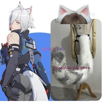 Anime Game Zenless Zone Zero Seth Lowell Cosplay Costume Criminal Investigation Team Uniform Wig Tail Man Carnival Party Suit