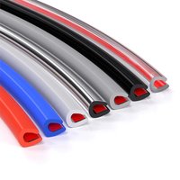 2/3/5M Car Door Edge Scratch Protector Strip Guard Trim Auto Door Anti Collision Strip with Steel Car-styling Car Decoration