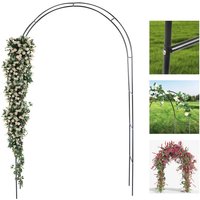 Wedding Celebration Metal Arch Flower Stand Outdoor Garden Climbing Trellis Freely Assembled Wedding Decoration Props