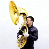 Factory Brass Musical Bb Sun Hug Bugle 66cm Horn Bass Tuba Sousaphone