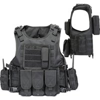 Tactics Vest Flat Vehicle Fishing and Hunting Equipment Armored Vest CS Painted Bullet Vest