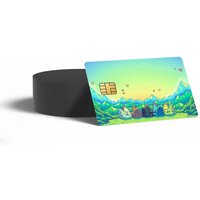 Game Stardew Valley Poster Credit Card Skin Stickers for Bank Access Protective Film Cover Sticker Surprise Gift