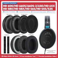 Replacement Ear Pads For Sennheiser HD 600 660S 650 6XX 580 58X 565 545 535 Headphone Accessories Ear Cushion Memory Foam Cover