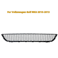 Front Bumper Lower Grille for Volkswagen Golf MK6 2010-2013 ABS Racing grill Honeycomb Grills Car accessories 5K0853677A