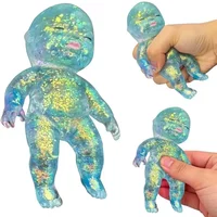 Squishy Maltose Sugar Baby Squeeze Toy Baby Stretchable Slow Rising Fidget Toy for Adults Stress Anxiety Relief Gifts Home Decor