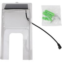 Transparent Plastic Doorbell Rain Cover Doorbell Rain Cover Transparent Plastic ABS Weatherproof Solar Powered Door Cover