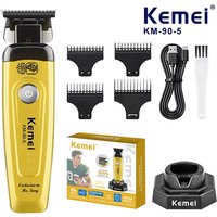 Kemei KM-90-5 Professioneller Haarschneider für Friseure Wiederaufladbar 7500 U/min Trimmer Bürstenloser Motor Haarschneidemaschine für Männer