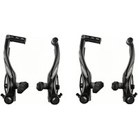 AliExpress Shimano SHIMANO T4000 Sliver M422 V-Brake a Pair For MTB Folding Bike City Recreational Bicycle Brake