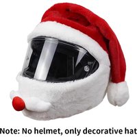 AliExpress Helmets Motor Bike Helmet Cover Xmas Racing Helmets for Motorcycles Christmas Gift New Year Santa Hat RV Motorcycle Accessories