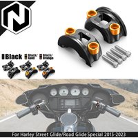 Brake Clutch Perch Half Clamp For Harley Street Glide FLHX /Special Road Glide FLTRX 2015-2025 Softail Dyna Fat Bob Low Rider