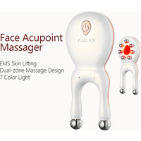 ANLAN Eye Acupoint Massager Nose Facial Lifting 7 Color LED Light Therapy Skin Care Reduce Puffiness Anti-Aging Tightening Skin