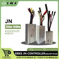 JN Ebike Controller 36V 48V 15A 17A 22A 25A 30A 35A Control System with 6 9 12 Mosfets for Electric Scooter Conversion Parts